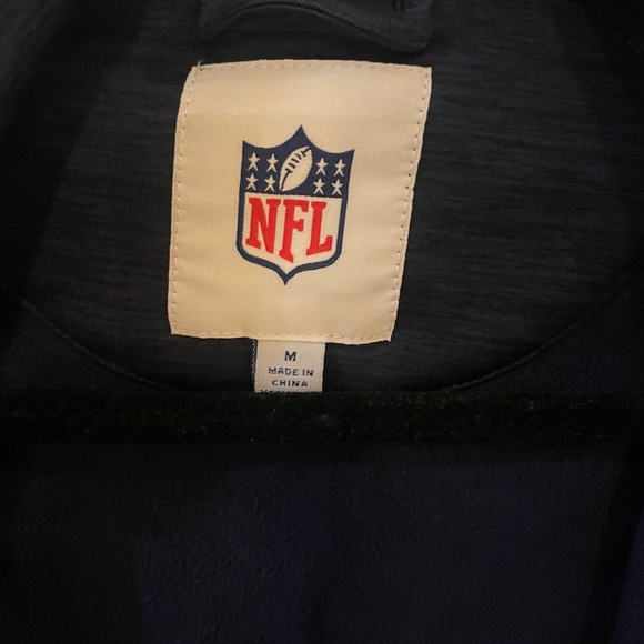 NFL Denver Broncos Blue Full Zip Men’s Jacket Size M NFL Team Apparel - Picture 8 of 10